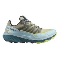 Salomon Thundercross Trail Running Shoe Women's in Alfalfa Tanager Turquoise Sunny Lime